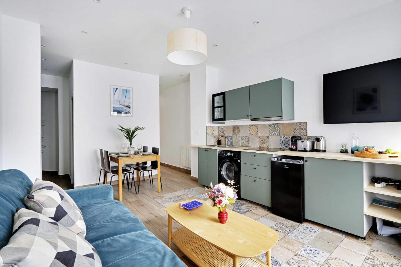 Chic With Garden -2br-6p- Grenelle Parijs